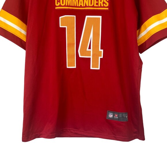 Washington Commanders Sam Howell #14 Nike On-Field NFL Jersey Red Size Large - Picture 4 of 12